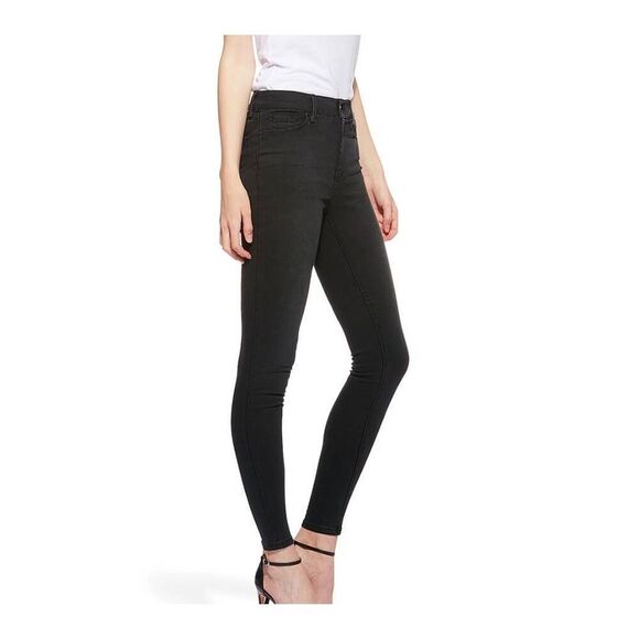 Mott and Bow High  RISE SKINNY ORCHARD JEANS In Dark Grey  Sz 29x28 - Picture 1 of 6